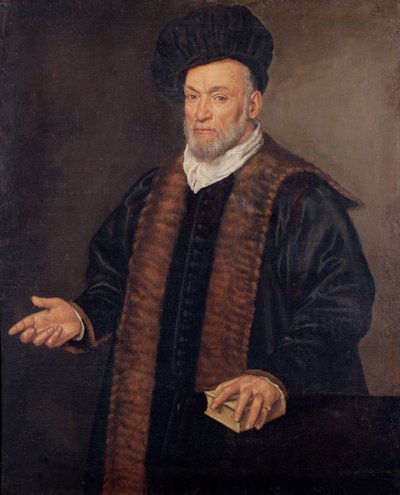 Retrato de un Doctor de Francesco Montemezzano